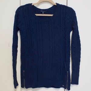Navy Knit Sweater